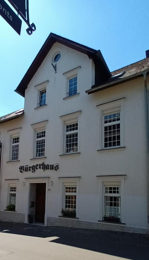 Bürgerhaus Zeltingen Apartment Exterior foto